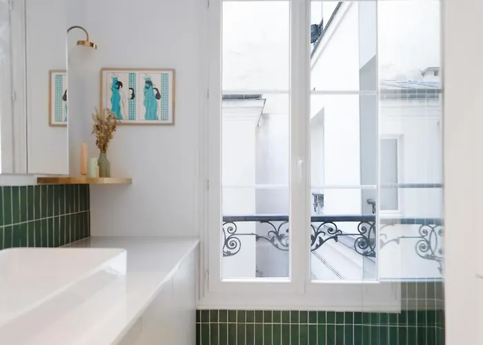 Minimalist Haussmannian 11 Apartment Paris